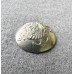 Пуговица генералов ВМФ СССР, обр. 1943 г., диаметр 18 мм, БЕЛАЯ (мельхиор)